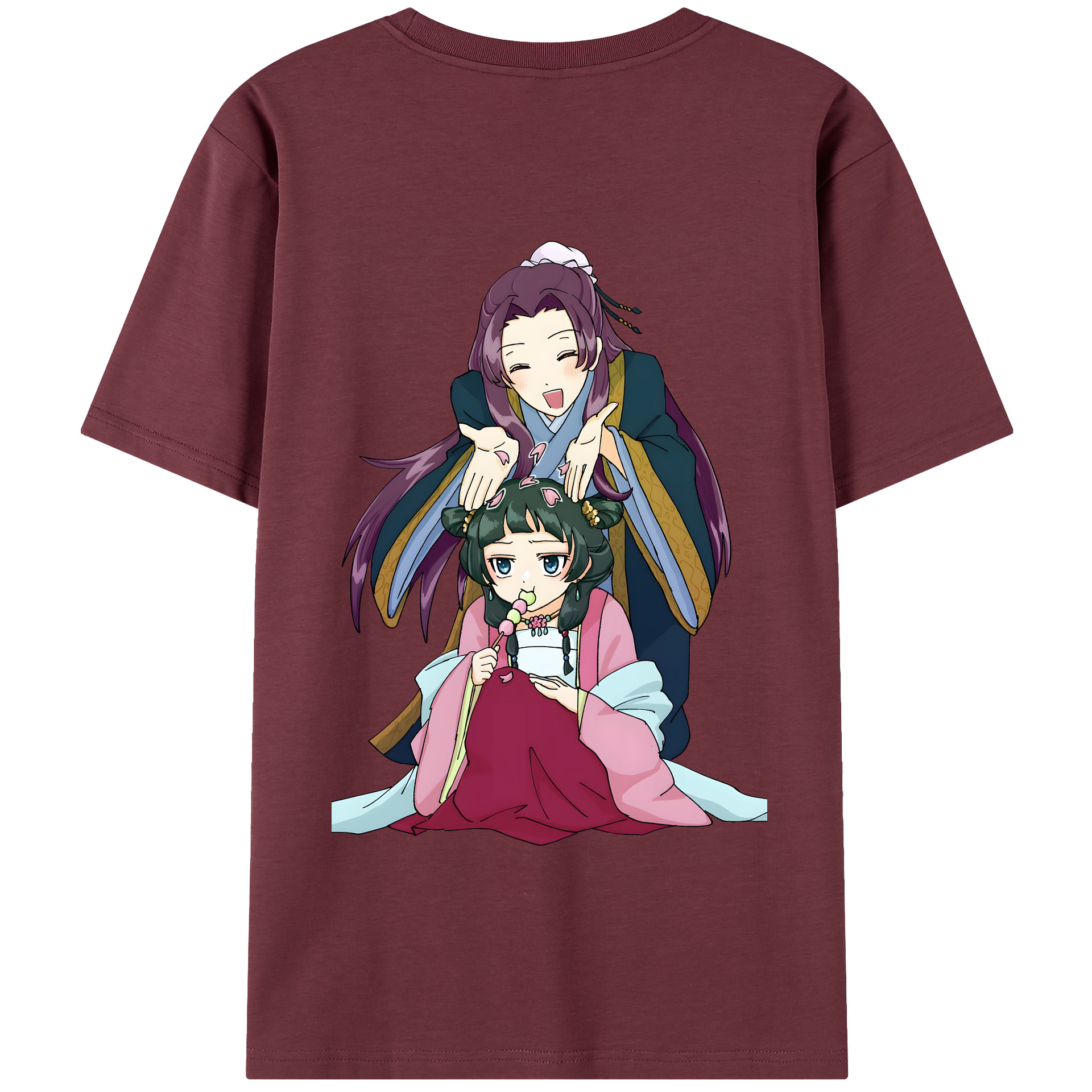（画像用） 薬屋のひとりごと The Apothecary Diaries 綿100％半袖Tシャツ（背面プリント）